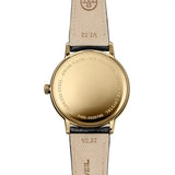 Raymond Weil Toccata Classic fondello acciaio placcato oro incisione Swiss Made cristallo zaffiro cinturino pelle nera 5485-PC-00359