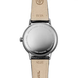 Raymond Weil Toccata Classic fondello acciaio inciso Swiss Made vetro zaffiro cinturino pelle vitello nero 5485-STC-00359