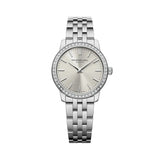 Raymond Weil Toccata Classic donna acciaio quadrante argento soleil con lunetta diamanti bracciale acciaio 5024-STS-64001