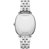 Raymond Weil Toccata Heritage fondello avvitato in acciaio inciso Swiss Made con bracciale a maglie lucide 5280-STS-50001