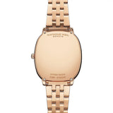 Raymond Weil Toccata Heritage fondello avvitato inciso in acciaio PVD oro rosa con bracciale coordinato Swiss Made 5280-P5S-64001