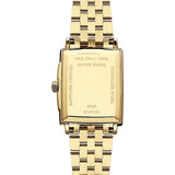 Raymond Weil Toccata Square fondello acciaio placcato oro giallo, vetro zaffiro, Swiss Made, impermeabile 50m 5925-PS-00995