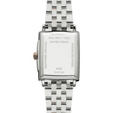Raymond Weil Toccata Square fondello acciaio inciso Swiss Made, vetro zaffiro, impermeabilità 50m 5925-SP5-00995