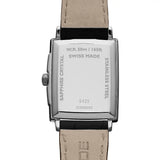 Raymond Weil Toccata Square fondello acciaio inciso Sapphire Crystal Swiss Made cinturino pelle alligatore nero 5425-STC-00300