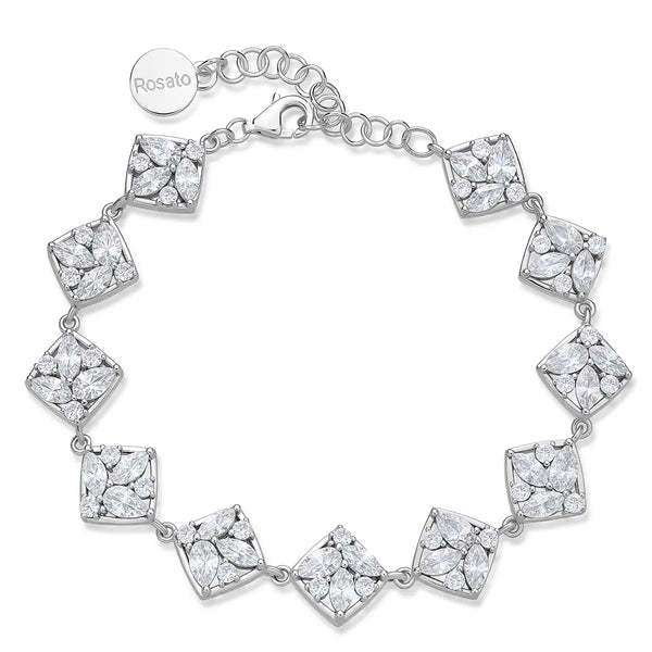 Rosato Bracciale Gemma con Zirconi