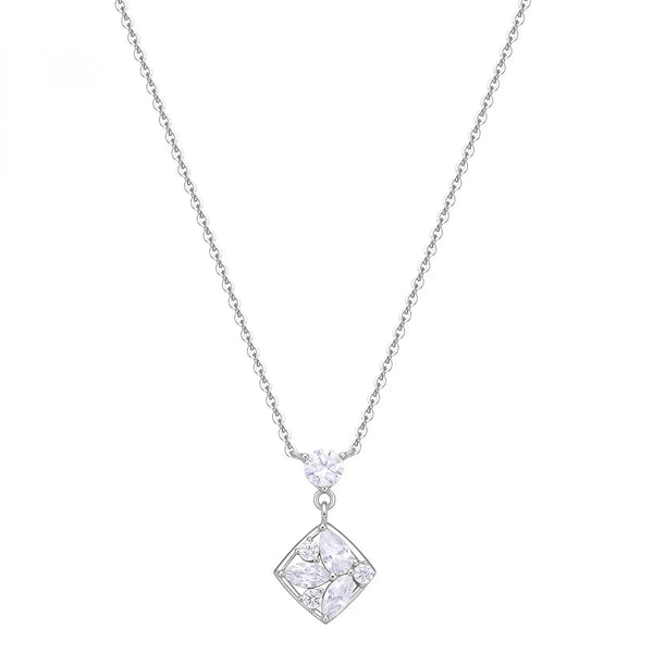 Rosato Collana Gemma con Zirconi