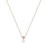 Rosato Collana Ciondolo Perla Oro Rosa