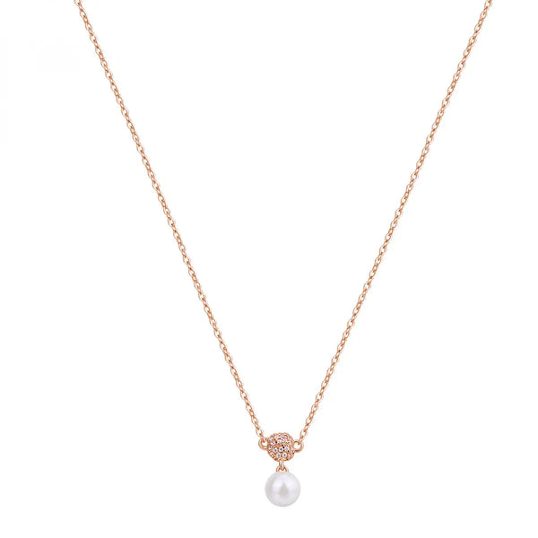 Rosato Collana Ciondolo Perla Oro Rosa