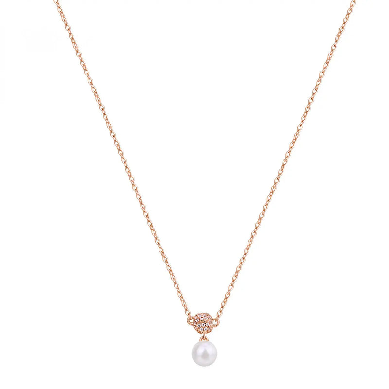 Rosato Collana Ciondolo Perla Oro Rosa