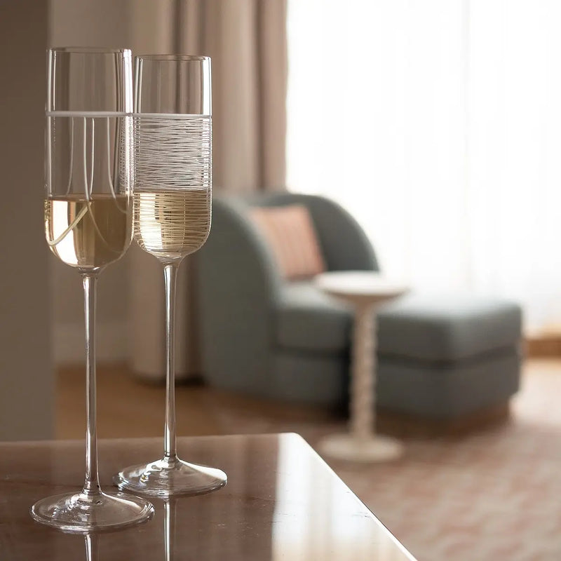 Salviati Bicchieri Flute Champagne vetro Set Da 6