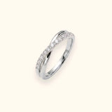 Anello Soulmate in Oro Bianco e Diamanti