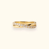 Anello Soulmate in Oro Giallo e Diamanti