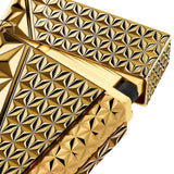 St Dupont Accendino Double Fire X Ligne 2 Oro dettaglio