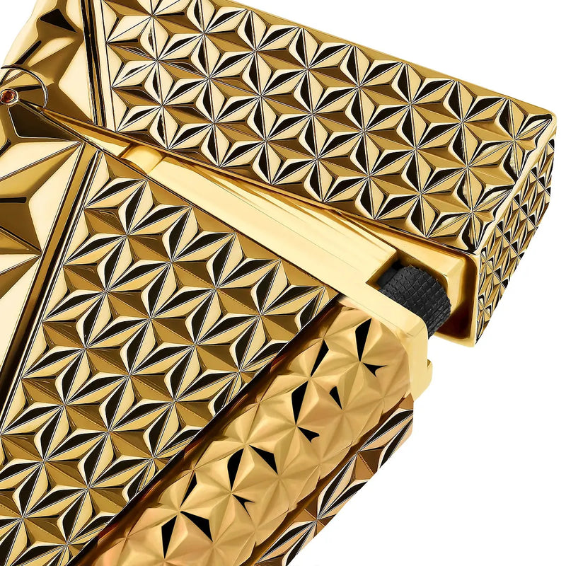 St Dupont Accendino Double Fire X Ligne 2 Oro dettaglio