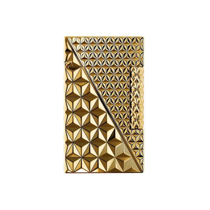 St Dupont Accendino Double Fire X Ligne 2 Oro