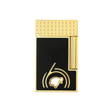 St Dupont Accendino Ligne 2 Laccato edizione Cohiba 60° anniversario lacca nera finiture oro guilloché 016472N