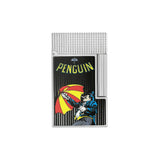 St Dupont Accendino Ligne 2 Laccato DC Comics The Penguin lacca nera palladio guilloché punta di diamante C16180CL