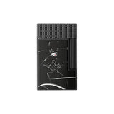 St Dupont Accendino Ligne 2 Laccato edizione limitata DC Comics Catwoman lacca nera guilloché punta di diamante C16220CL