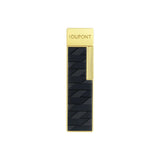 St Dupont Accendino Twiggy Laccato Monogram 1872 nero e oro, motivo geometrico diagonale in metallo 030079