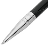 St Dupont Initial A Sfera dettaglio punta cromata con incisione logo Fender su penna lacca nera edizione limitata 275175