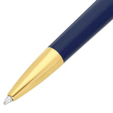 St Dupont Penna Liberté A Sfera dettaglio punta dorata e corpo in lacca blu intenso edizione limitata 465055