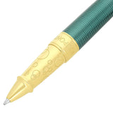 St Dupont Line D Eternity 20001 Leghe Sotto i Mari dettaglio punta roller e manica dorata incisa con bolle decorative 422052L