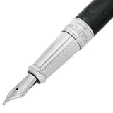 St Dupont Line D Eternity Piuma Medium dettaglio pennino oro 14kt e sezione scanalata con incisione Dupont Paris 420316M