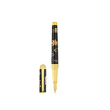 St Dupont Line D Eternity Piuma XL penna stilografica lacca nera con decorazione Maki-e oro e pennino dorato 420151XL