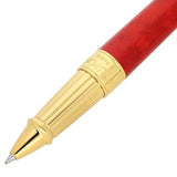 St Dupont Line D Eternity Roller Large dettaglio punta roller e incisione Dupont Paris su ghiera dorata 422318L