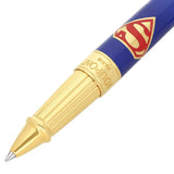 St Dupont Line D Eternity Roller large dettaglio punta dorata con incisione Dupont Paris e simbolo Superman 422027L