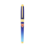 St Dupont Penna Line D Eternity Roller large Superman chiusa, lacca blu degradé con clip a spada dorata 422027L