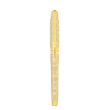 St Dupont Line D Eternity Roller large vista completa con cappuccio chiuso, clip Sword e motivo Kong dorato 422061L