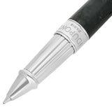 St Dupont Line D Eternity Roller Medium dettaglio punta e ghiera incisa S.T. Dupont Paris in palladio 422316M