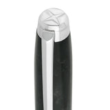 St Dupont Line D Eternity Roller Medium dettaglio cappuccio con stella incisa e clip sword articolata in palladio 422316M