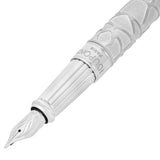 St Dupont Line D Eternity Orlinski dettaglio pennino Wings in oro massiccio 14 carati e sezione scanalata in palladio 420062L