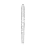St Dupont Line D Eternity Stilografica Large Orlinski vista completa con cappuccio chiuso e motivo Kong in palladio 420062L