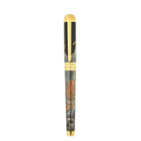 St Dupont Line D Eternity XL Multifunction penna chiusa con cappuccio, decorazione carpa koi Maki-e lacca nera e oro 420155XL