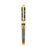 St Dupont Penna Line D Eternity XL Multifunction vista completa con cappuccio, lacca giapponese e clip Sword dorata 420156XL