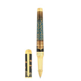 St Dupont Penna Line D Eternity XL Multifunction in lacca nera e oro con motivo Padiglione d'Oro Maki-E 420156XL