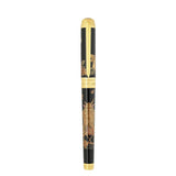 St Dupont Line D Eternity XL Multifunction penna chiusa con clip Sword dorata e armatura samurai in lacca Maki-e 420254XL