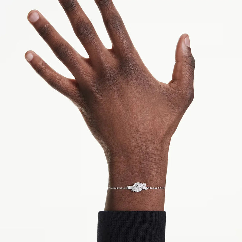 Swarovski Bracciale Matrix Nodo 5731101 indossato