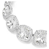Swarovski Bracciale Una Angelic dettaglio cristalli Cushion incorniciati da pavé luminoso in metallo placcato rodio 5751558