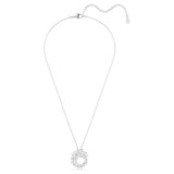 Swarovski Collana Mesmera vista completa catena con pendente circolare Zirconia e chiusura moschettone regolabile 5759837