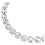Swarovski Collana Una Angelic dettaglio cristalli Cushion con aloni pavé in metallo placcato rodio 5751326