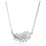 Swarovski Collana Vienna Feather dettaglio ravvicinato pendente piuma con Zirconia taglio marquise e rotondo 5756111