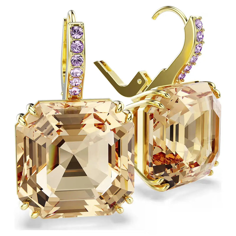 Swarovski Orecchini Millenia Caramello 5725744