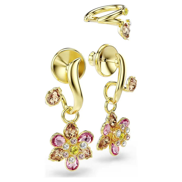 Swarovski Set Orecchini e Earcuff Idyllia Garden laterale