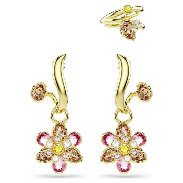 Swarovski Set Orecchini e Earcuff Idyllia Garden
