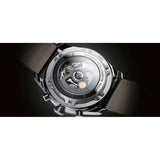 Tutima Grand Flieger Automatic fondello trasparente vetro zaffiro con movimento Cal. 330 rotore placcato rodio 6105-31