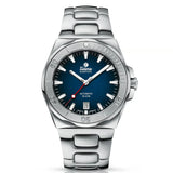 Tutima M2 Seven Seas S orologio automatico quadrante blu dégradé con bracciale acciaio e lunetta girevole 6156-04